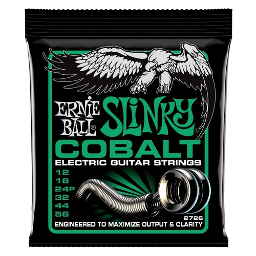 Ernie Ball 2726 Not Even Slinky Cobalt Electric Guitar Strings 12-56 Gauge