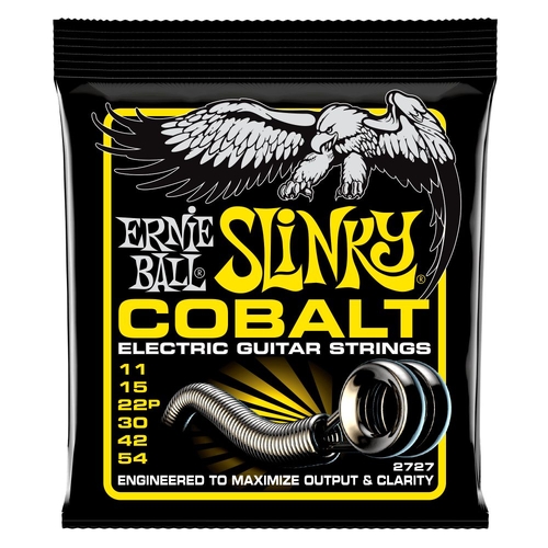 Ernie Ball 2727 Beefy Slinky Cobalt Electric Guitar Strings 11-54 Gauge