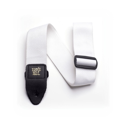 Ernie Ball 4036 White Polypro Guitar Strap