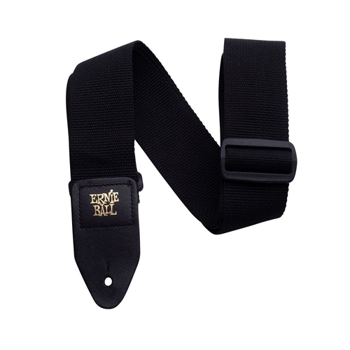 Ernie Ball 4037 Black Polypro Guitar Strap