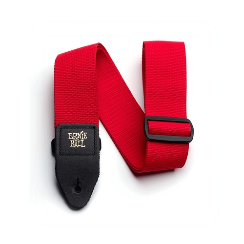 Ernie Ball 4040 Red Polypro Guitar Strap
