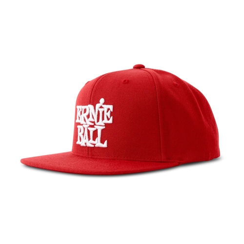 Ernie Ball 4155 Red with White Ernie Ball Logo Hat