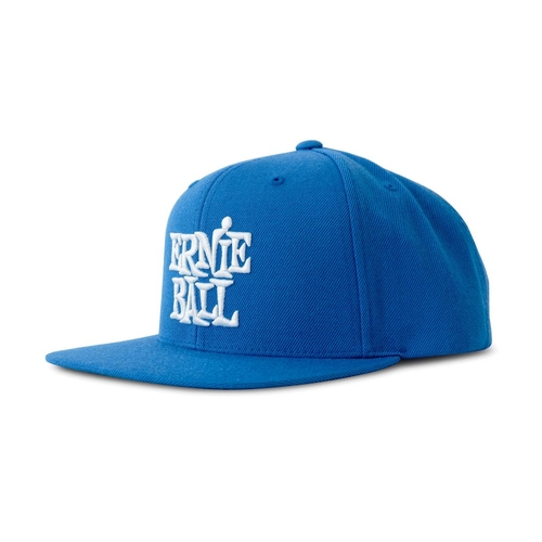 Ernie Ball 4156 Blue Ball Hat with White Ernie Ball Logo
