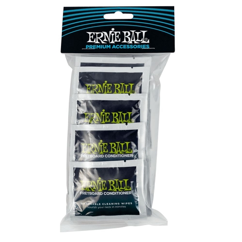 Ernie Ball 4247 Wonder Wipes Fretboard Conditioner 20 Pack
