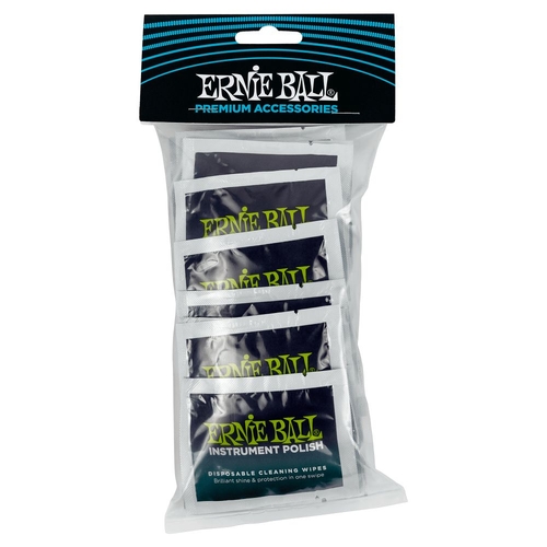 Ernie Ball 4248 Wonder Wipes Instrument Polish 20 Pack