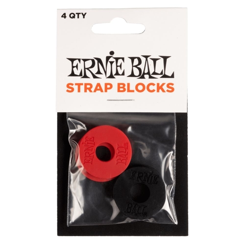 Strap Blocks - 4 Pack 2 x Black 2 x Red