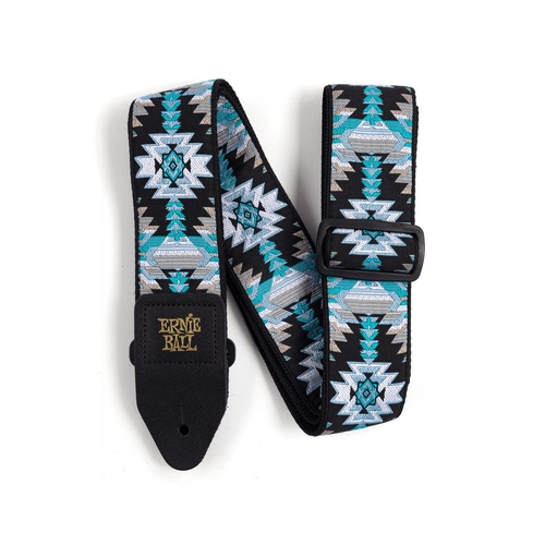 Albuquerque Blue Jacquard Strap