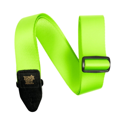 Ernie Ball Neon Green Premium Guitar Strap