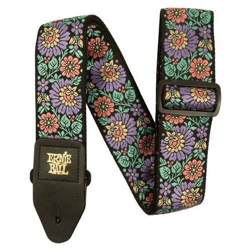 Ernie Ball Evening Bloom Jacquard Strap