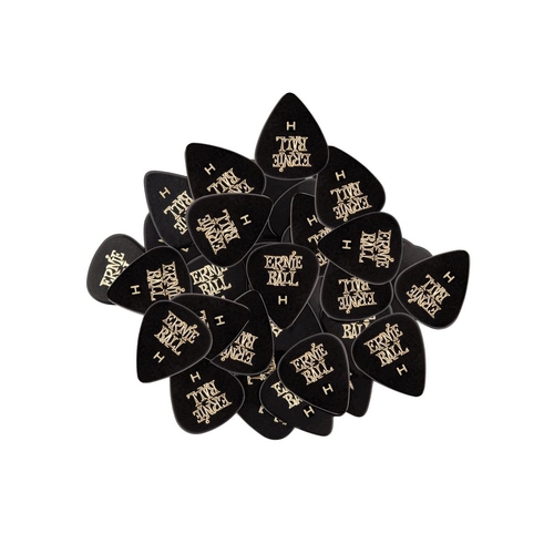 Ernie Ball 9124 Heavy Black Picks Bag of 144
