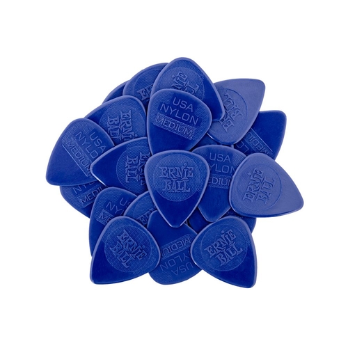 Ernie Ball 9131 Medium Nylon Picks Injection Molded 0.72MM Bag of 50