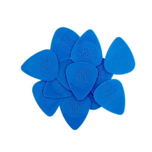 Ernie Ball 9135 Thin Nylon Picks Injection Molded 0.53MM Bag of 12