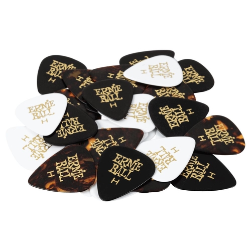 Ernie Ball 9180 Heavy Assorted Color Picks Bag of 24