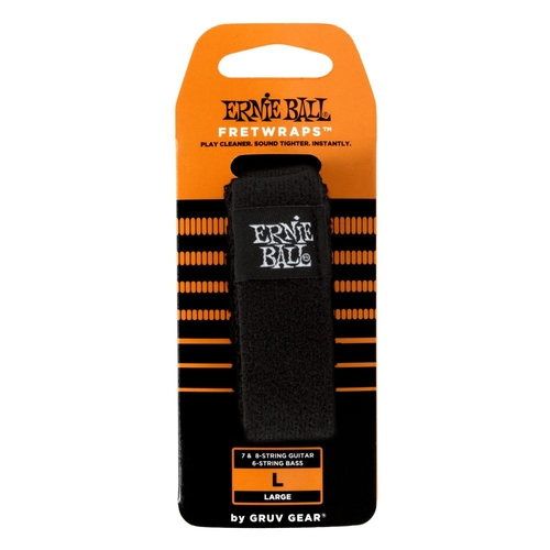Gruv Gear FretWraps String Dampeners Large Black 1-Pack