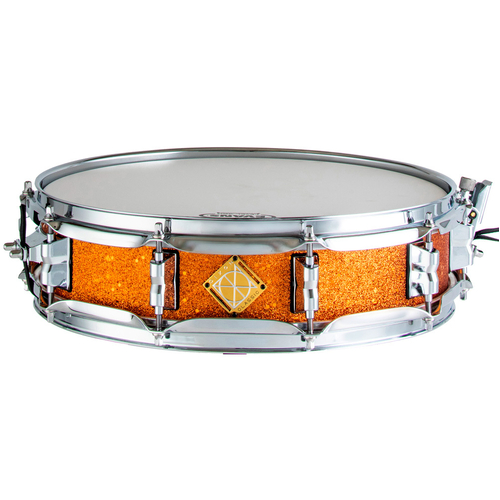 Dixon Classic Series Snare Drum in Orange Sparkle - 14 x 3.5"