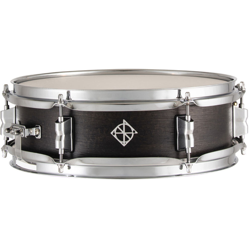 Dixon Little Roomer Series Wood Snare Drum in Black Coal Satin - 12 x 4"