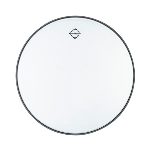 Dixon 14" Clear Drum Head with Logo (0075mm)