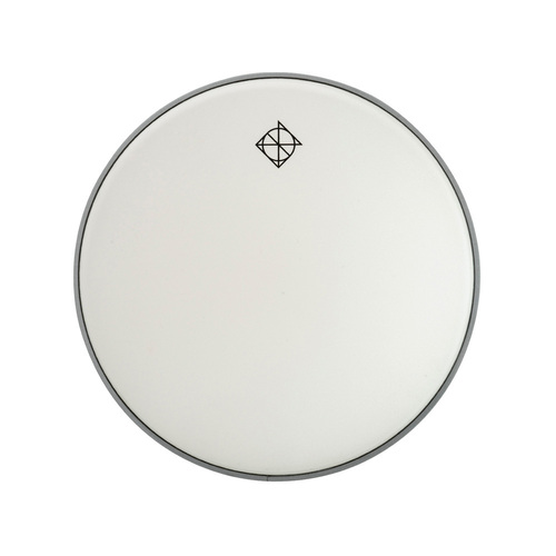 Dixon 10" White Coated Drum Head with Logo (0250mm)