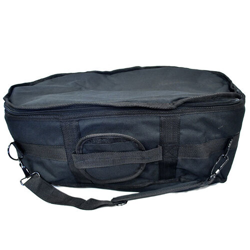 Percussion Plus Bongo Carry Bag in Black Canvas
