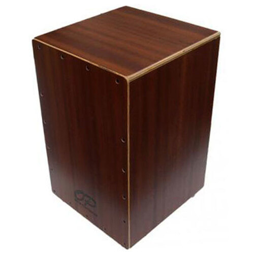 Opus Percussion Wooden Cajon in Sapele with Deluxe Carry Bag