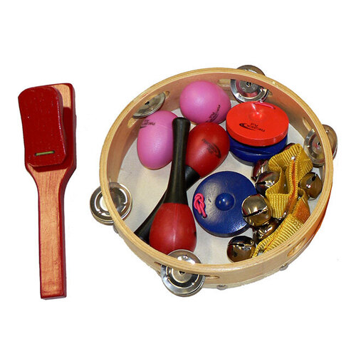Percussion Plus 6-Piece Percussion Set in Carry Bag