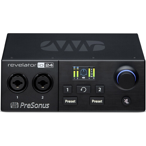 PreSonus Revelator io24 USB-C Audio Interface with DSP FX