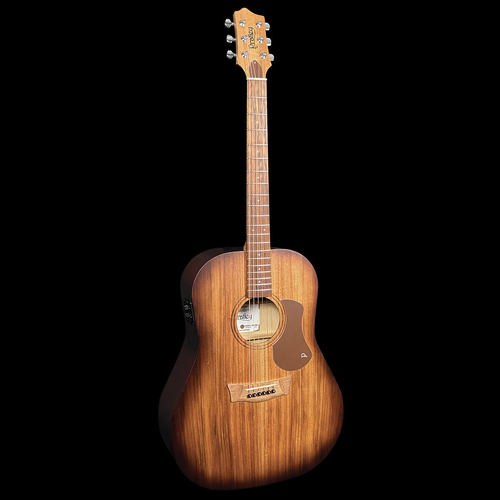 Pratley SL Dreadnought Layered Araucaria Back & Sides, Solid Blackwood Top w/pickup [PRSLD-E-ABW]