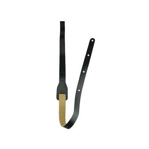 Perris Black Leather Mandolin Strap