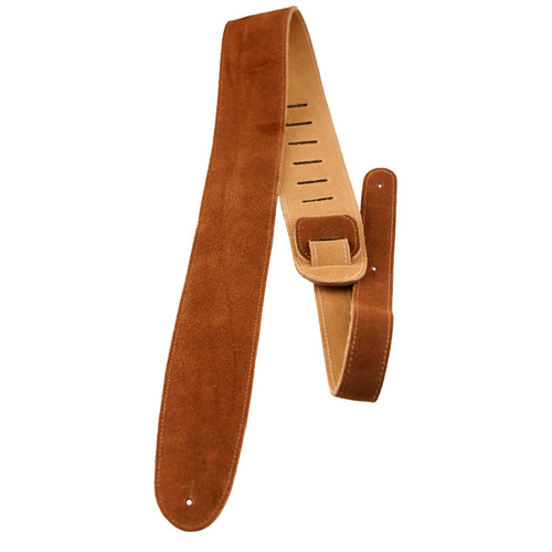 Perris 25" Soft Suede Guitar Strap in Natural with Premium backing