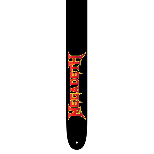 Perris 25" Leather Hi-Res "Megadeth" Licensed Guitar Strap