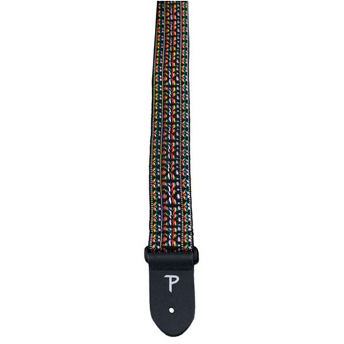 Perris 2" Poly Pro "Hootenanny' Guitar Strap with Leather ends