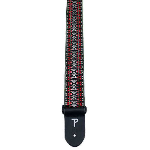 Perris 2" Poly Pro "Hootenanny' Guitar Strap with Leather ends