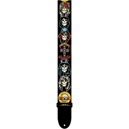 Perris 2" Polyester "Guns N Roses" Licensed Guitar Strap