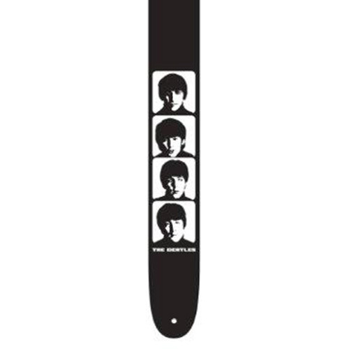 Perris 25" Vegan Vinyl Hi-Res "Beatles" Licensed Guitar Strap