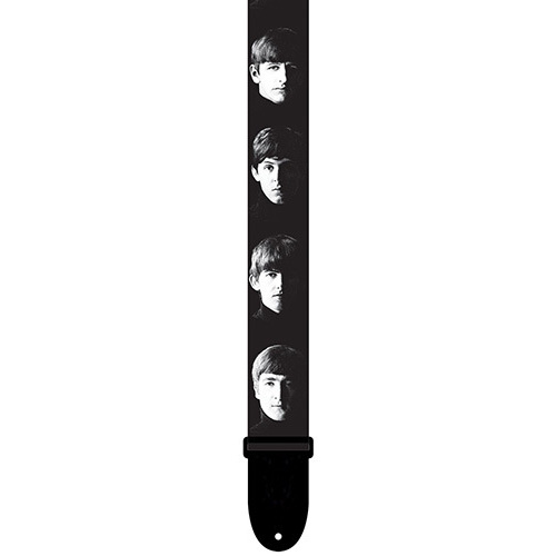 Perris 2" Polyester "Band Faces" Beatles Licensed Guitar Strap