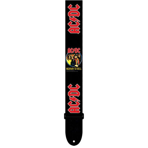 Perris 2" Polyester "AC/DC" Licensed Guitar Strap