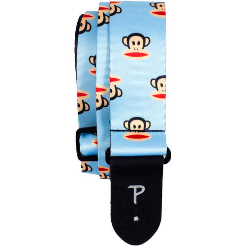 Perris 2" Polyester "Paul Frank - Julius on Sky Blue" Licensed Guitar Strap