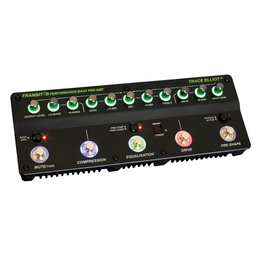 Trace Elliot Transit Series "Transit B" Bass Preamp with Effects Pedal