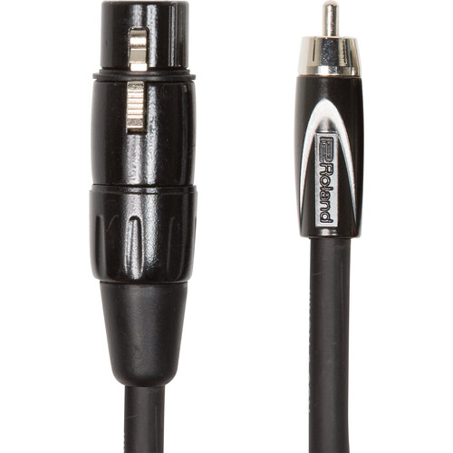 Roland RCC-10-RCXF Interconnect XLRF to RCA 10ft