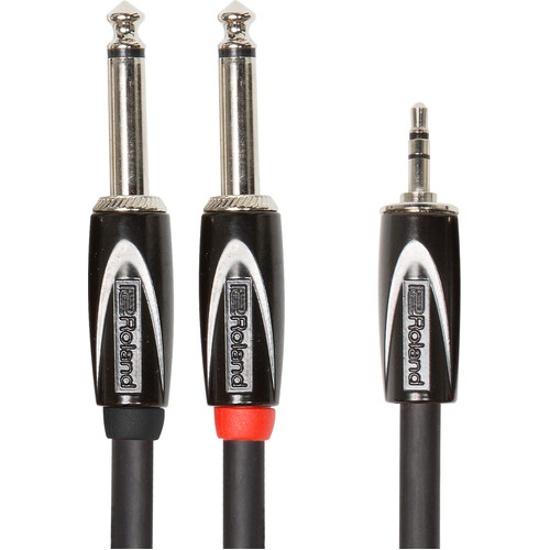 Roland RCC-5-3528V2 Interconnect TRS Mini to 2TS 5ft