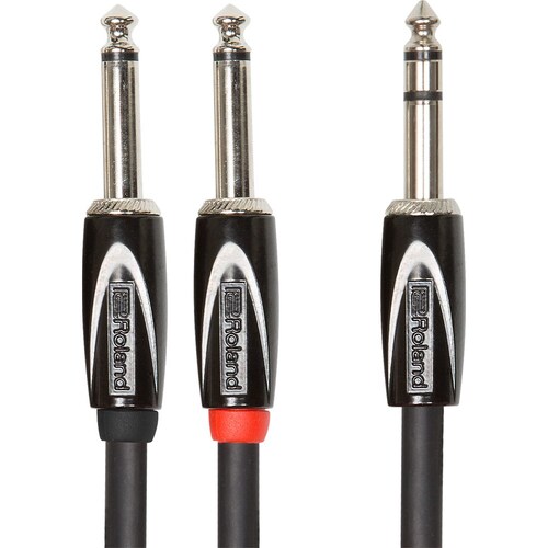 Roland RCC-5-TR28V2 Interconnect TRS to 2TS 5ft
