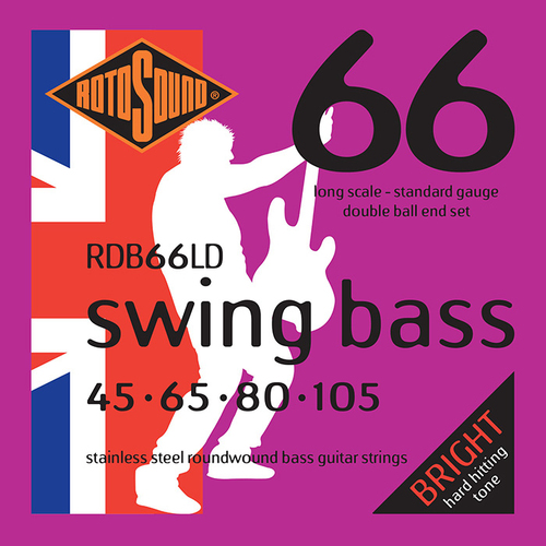 RotoSound RDB66LD Swing Bass 66 Double Ball End 45-105
