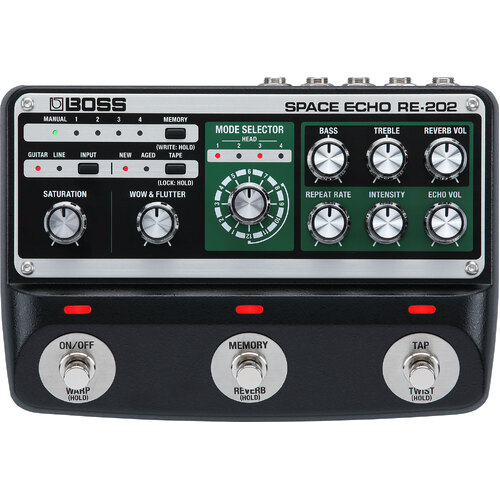 Boss RE-202 Space Echo Compact Pedal