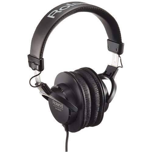 Roland RH-200 Monitor Headphones Black / Curly cord