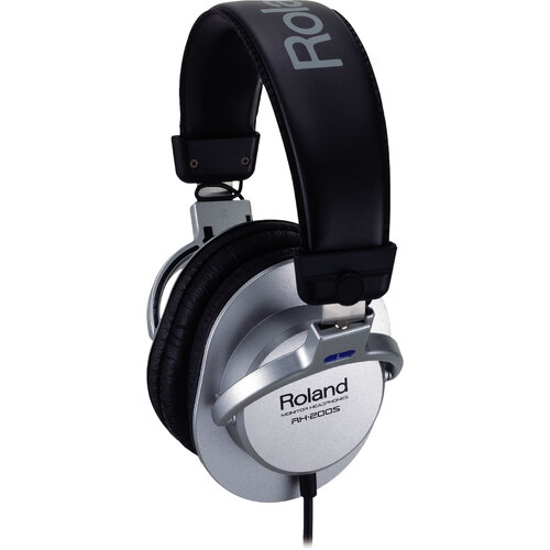 Roland RH-200S Monitor Headphones Silver / Straight cord