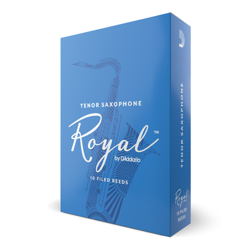 Royal by D'Addario Tenor Sax Reeds, Strength 4, 10-pack