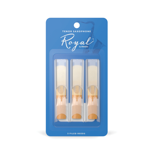 Royal by D'Addario Tenor Sax Reeds, Strength 5, 10-pack