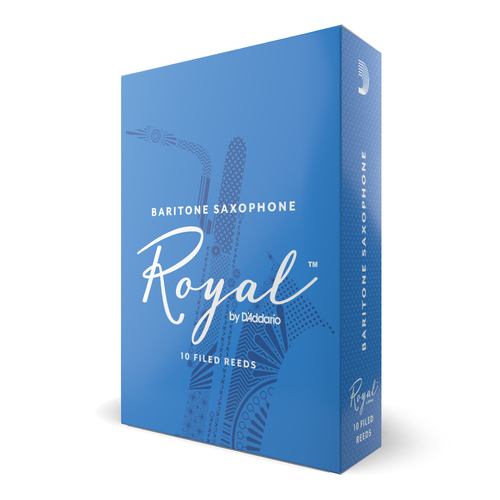 Royal by D'Addario Baritone Sax Reeds, Strength 35, 10-pack
