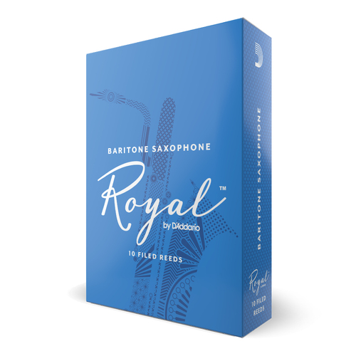 Royal by D'Addario Baritone Sax Reeds, Strength 5, 10-pack