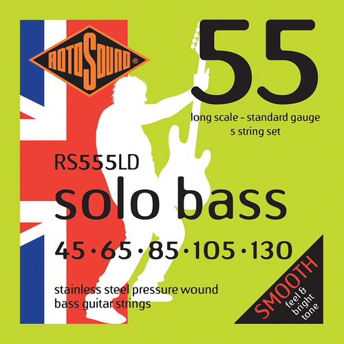 RotoSound RS555LD Pressure Wound 5 String 45-130
